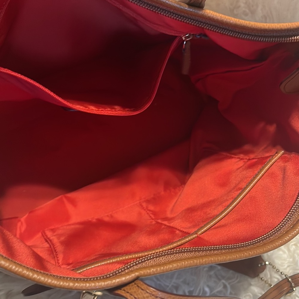 Coach Large Solid Canvas Shoulder Bag. - image 5